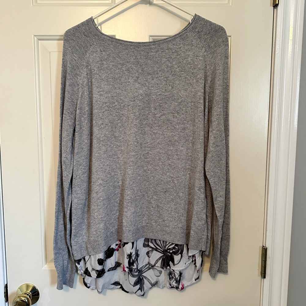 Joules layered open back sweater